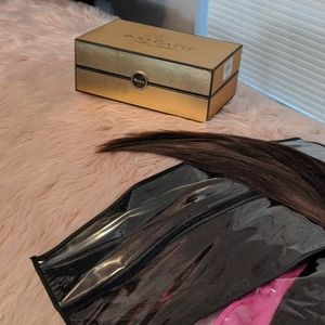 Bellami boogatti extensions w/ faux wrap pony